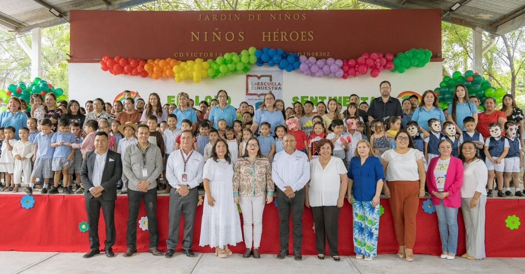 LOGRA “LA ESCUELA ES NUESTRA” IMPORTANTE INVERSIÓN EN OBRA EDUCATIVA EN TAMAULIPAS