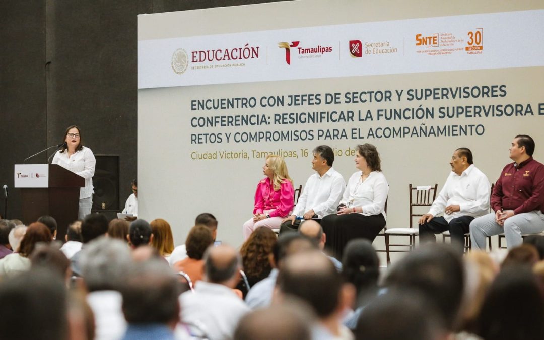 REALIZARON ENCUENTRO DE JEFES DE SECTOR Y SUPERVISORES DE EDUCACIÓN BÁSICA DE TAMAULIPAS