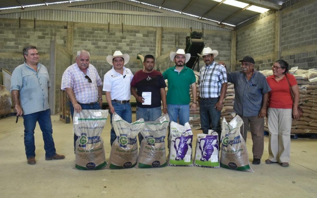 PRODUCTORES DE GONZÁLEZ RECIBEN SUPLEMENTOS ALIMENTICIOS PARA EL GANADO