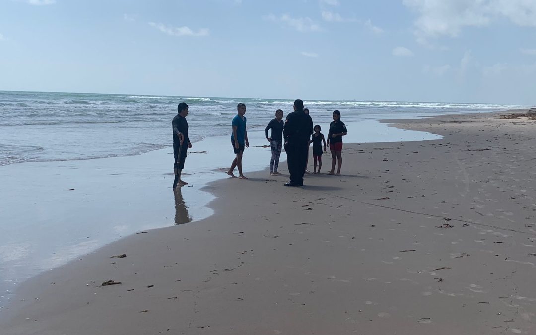 PRESERVA GUARDIA ESTATAL SEGURIDAD EN PLAYA MIRAMAR