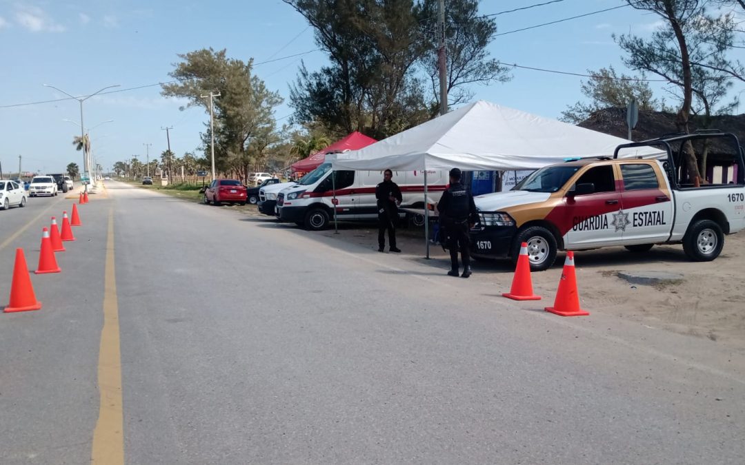 GUARDIA ESTATAL SE PREPARA PARA RECIBIR A VACACIONISTAS