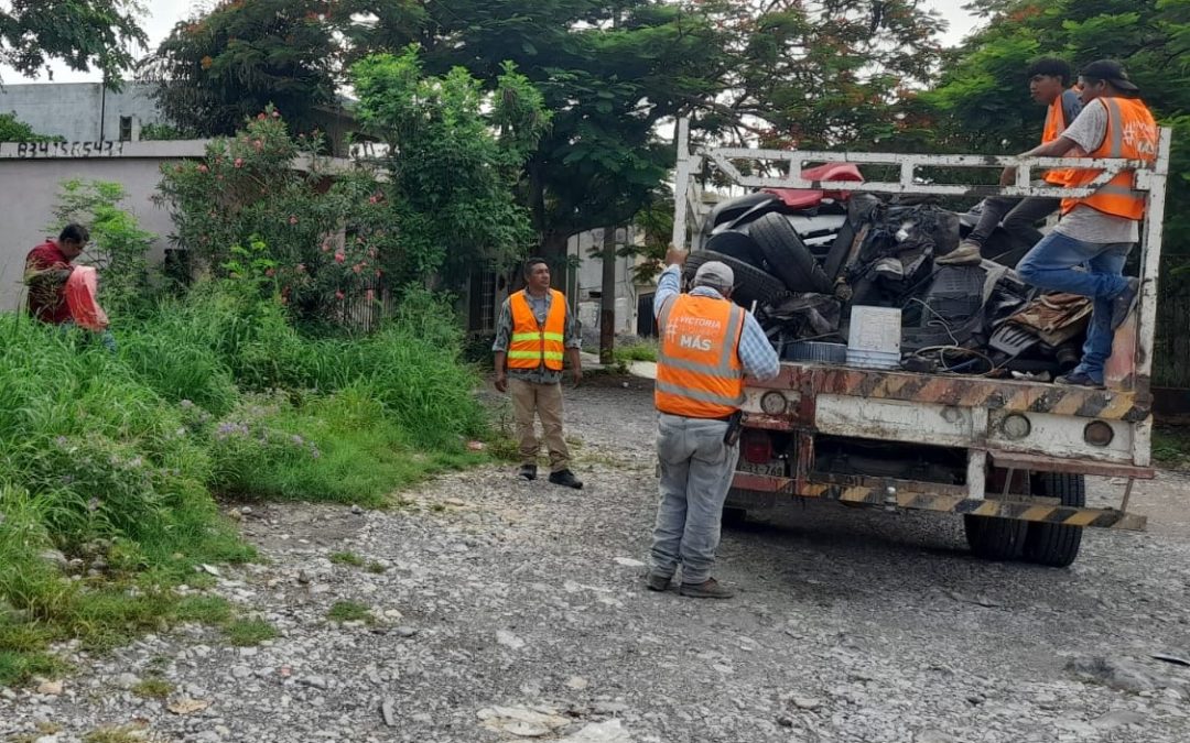 MANTIENE SST RECORRIDOS PARA LA ELIMINACIÓN DE CRIADEROS DEL DENGUE