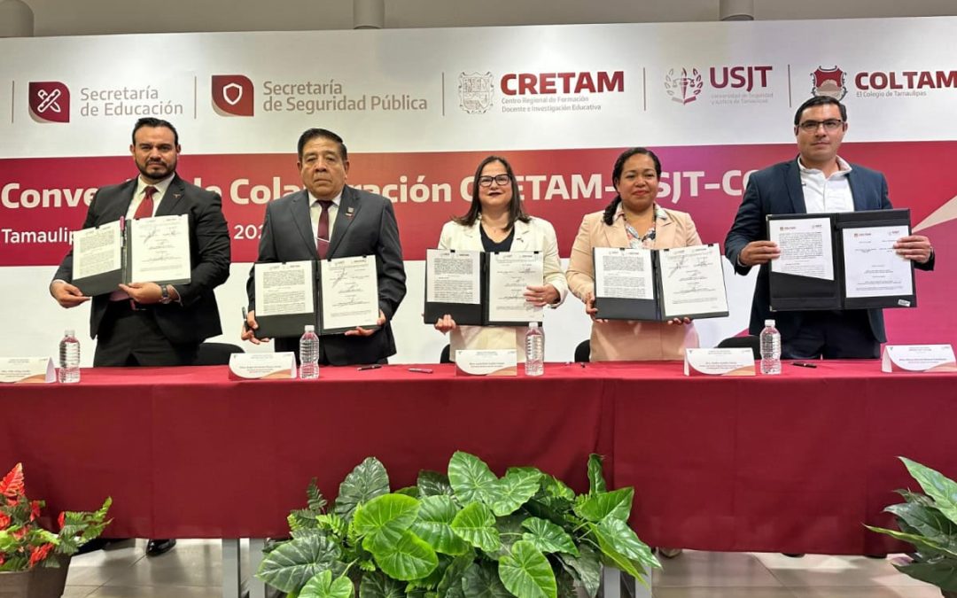FIRMAN CONVENIOS USJT CON CRETAM Y COLTAM