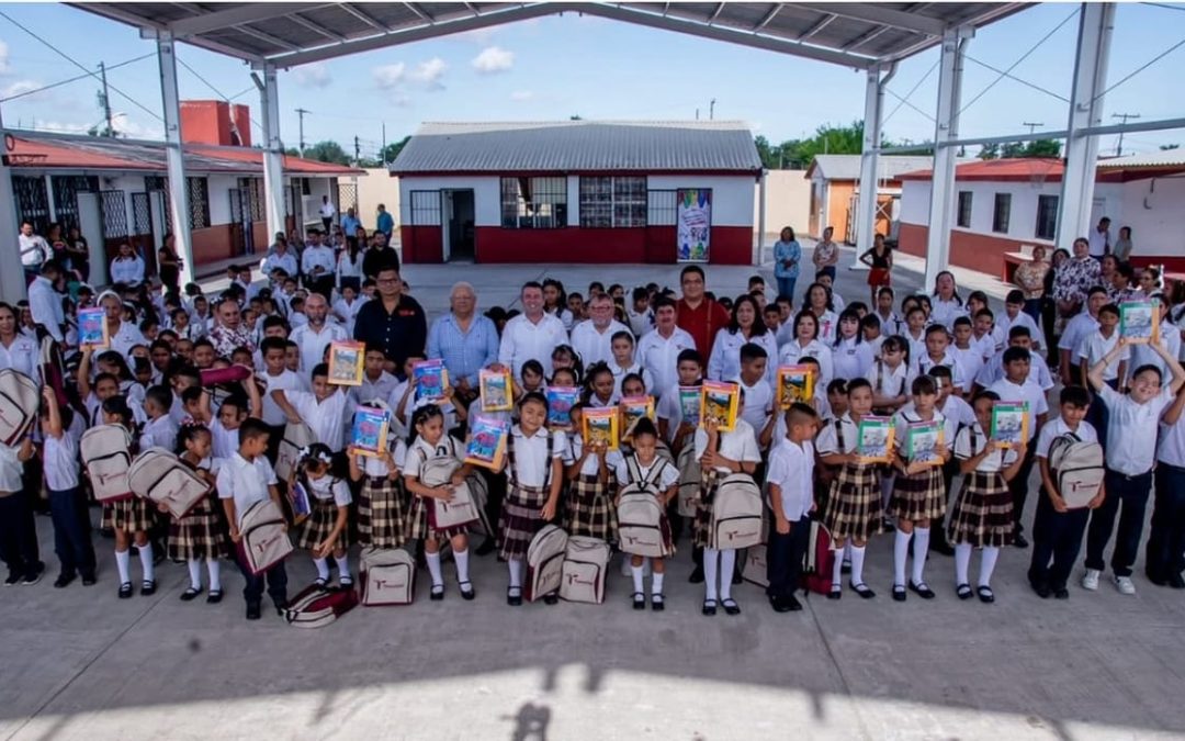 ARRANCA JESÚS LAVÍN VERÁSTEGUI CICLO ESCOLAR 2024-2025 EN VALLE HERMOSO