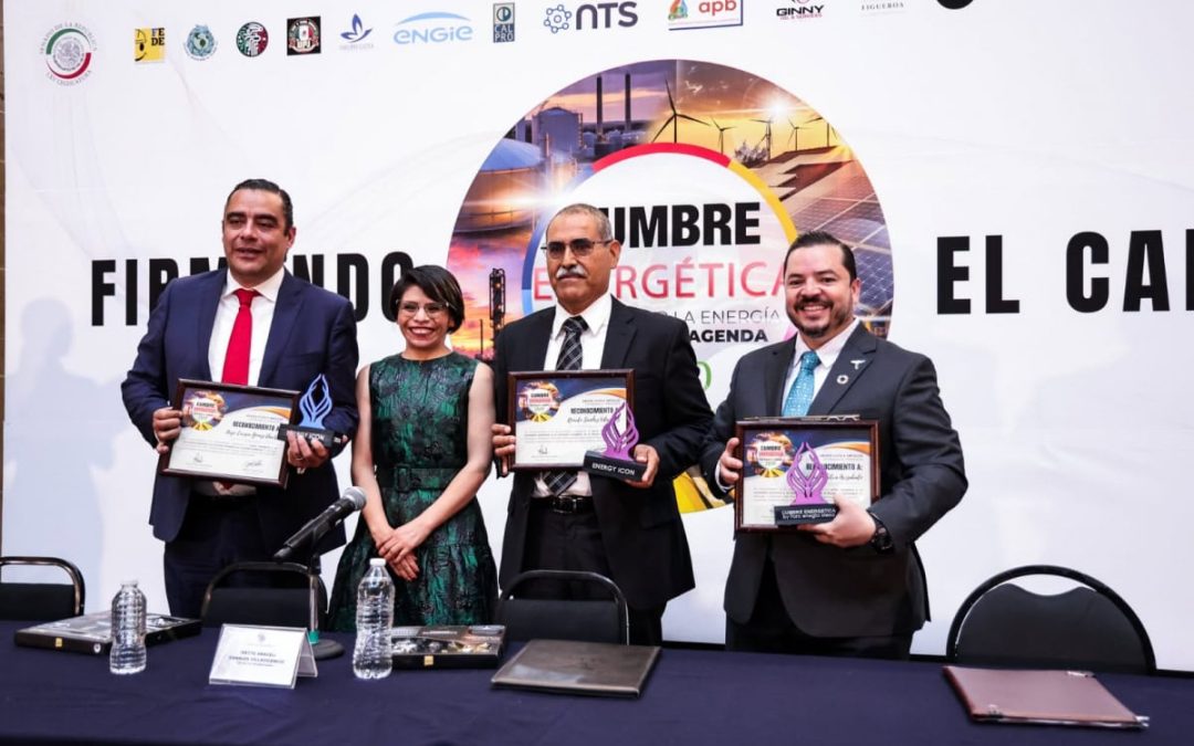 RECIBE SECRETARÍA DE DESARROLLO ENERGÉTICO DE TAMAULIPAS RECONOCIMIENTO A LA EXCELENCIA