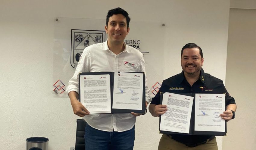 FIRMA SEDENER CONVENIO DE COLABORACIÓN CON LITIOMX