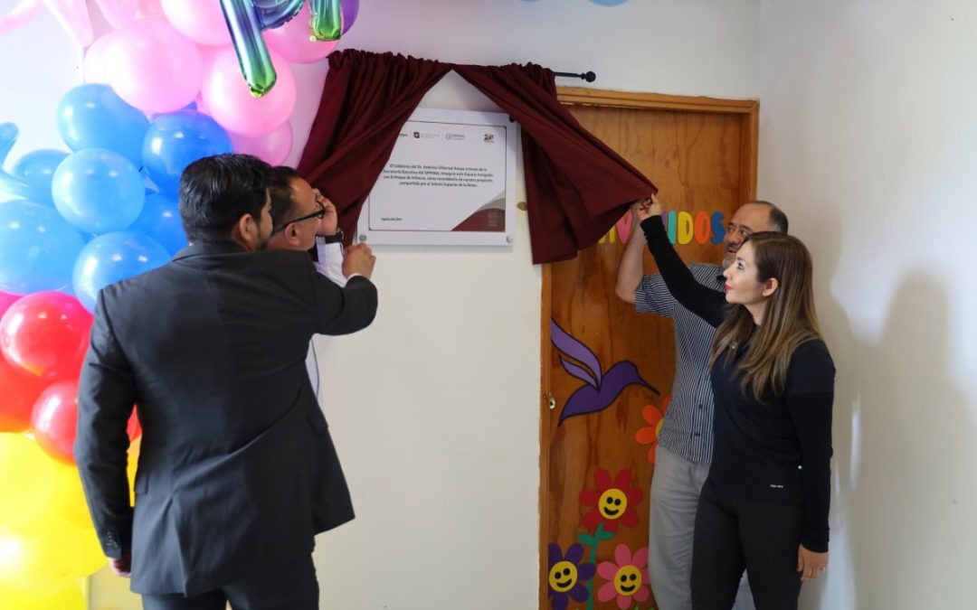 INAUGURA SIPINNA NUEVO ESPACIO AMIGABLE CON ENFOQUE DE INFANCIA EN VICTORIA
