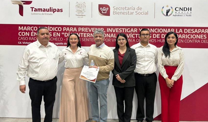 CAPACITA SEBIEN EN MATERIA DE DESAPARICIÓN FORZADA