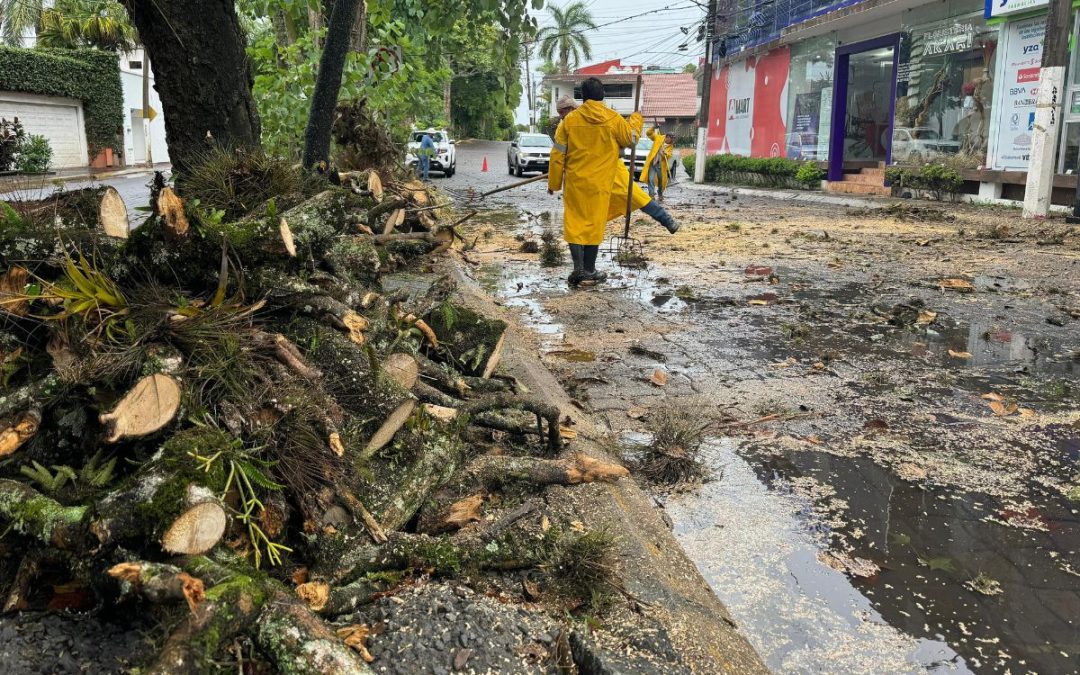Fuertes lluvias dejan a dos muertos en oriente del país; estos son los estados afectados