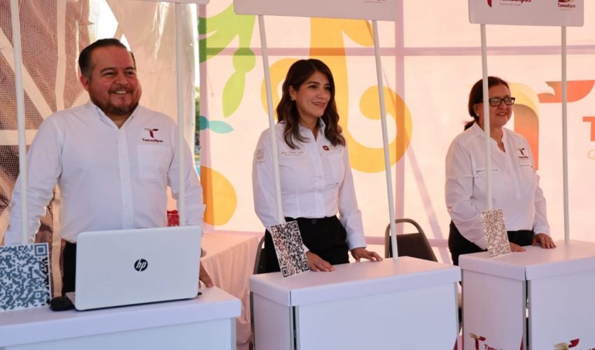 Brinda Coordinación General del Registro Civil de Tamaulipas servicios especiales en la Feria Tamaulipas 2024