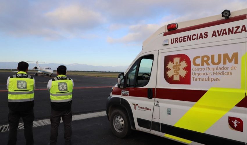 Instalará Gobierno de Tamaulipas cinco Centros Reguladores de Urgencias Médicas (CRUM)