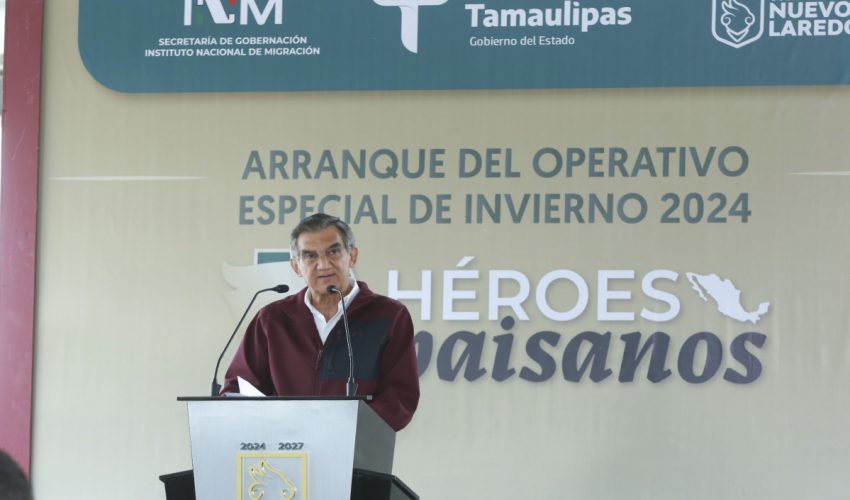 Arranca gobernador Américo Villarreal Programa Héroes Paisanos 2024