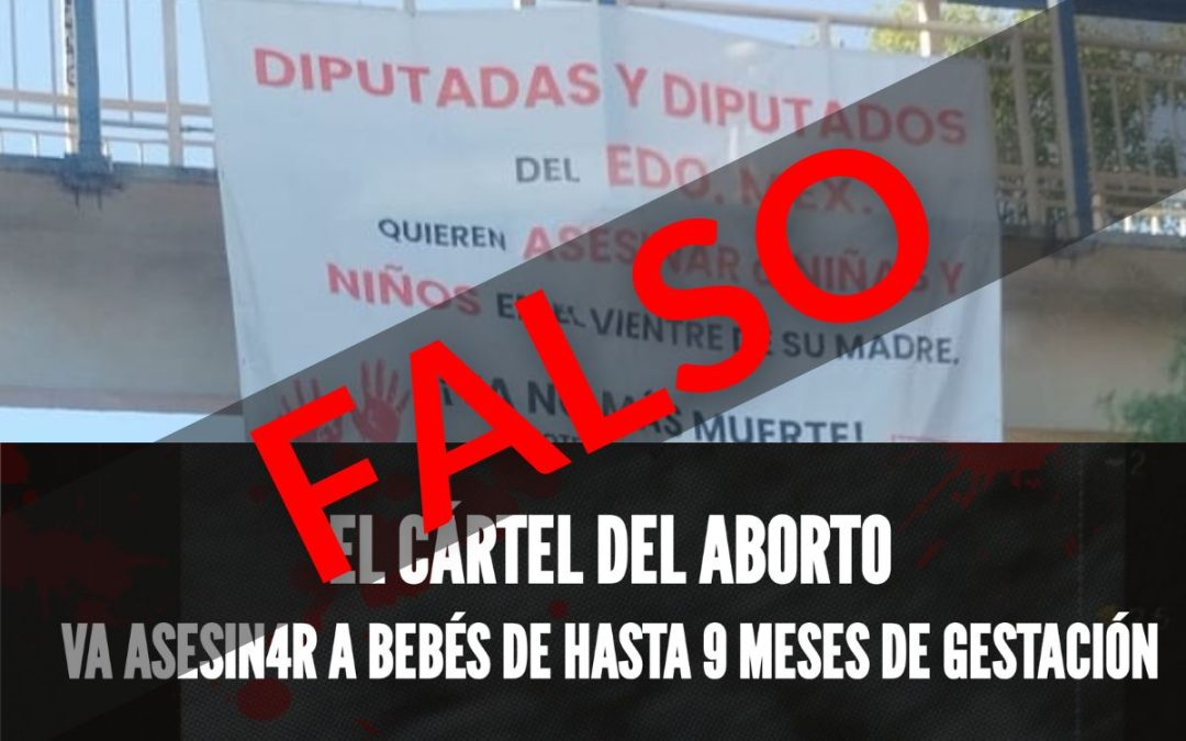 Es falso que Congresos estatales legalicen el ‘asesinato de bebés hasta los 9 meses’