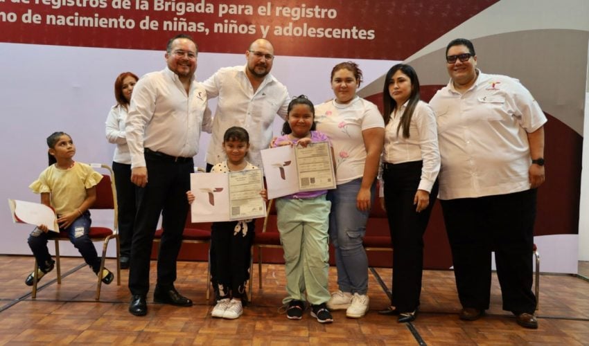 Inicia Brigada de Registros Oportunos de Nacimiento para Niñas, Niños y Adolescentes en Tampico