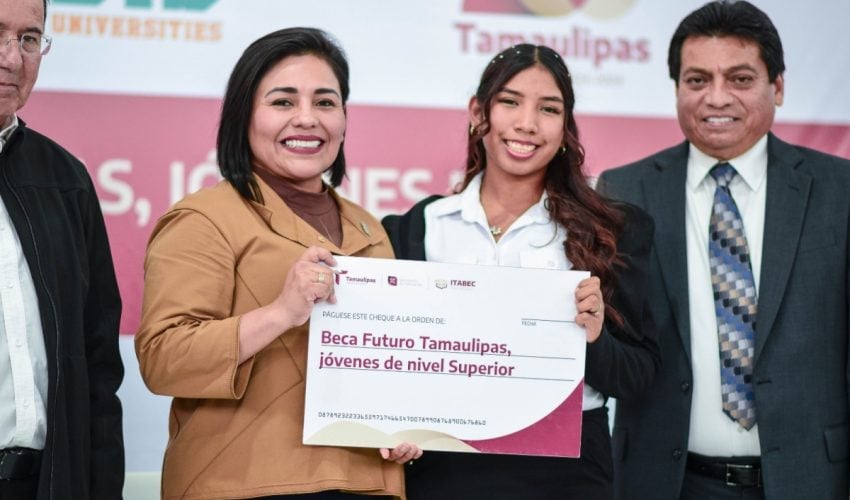 Impulsa Beca Futuro Tamaulipas la educación superior en Nuevo Laredo