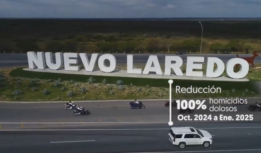 Reduce estrategia de seguridad homicidios dolosos en Nuevo Laredo