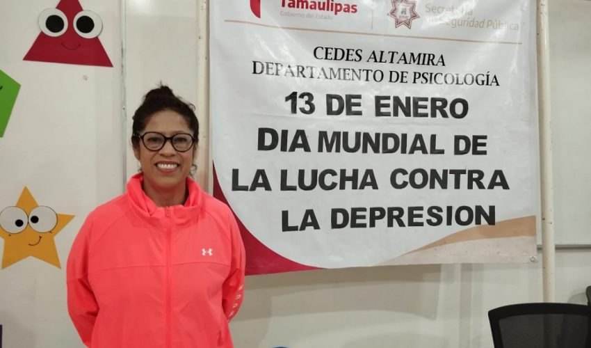 Conmemora CEDES Altamira Día Mundial de la Lucha contra la Depresión