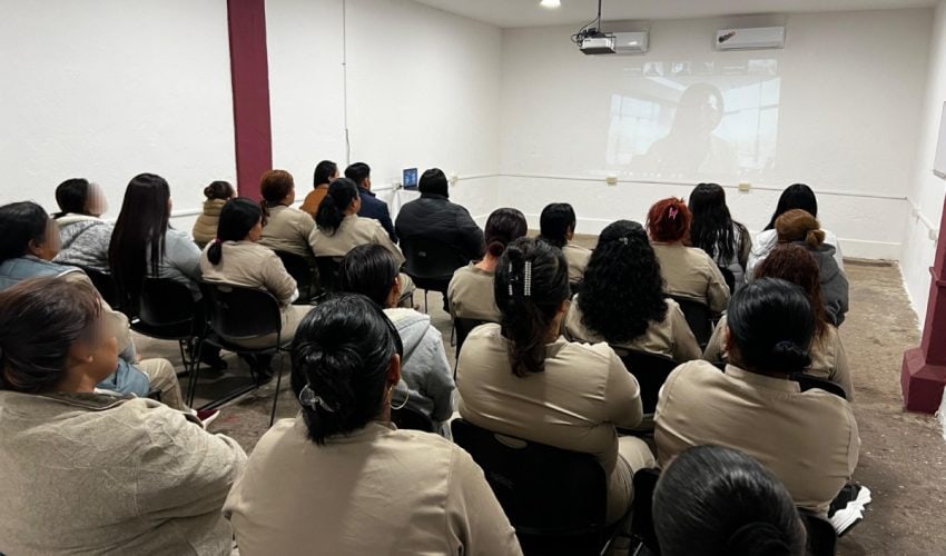 Llega Programa “Video Academia Penitenciaria” a CEDES de Tamaulipas