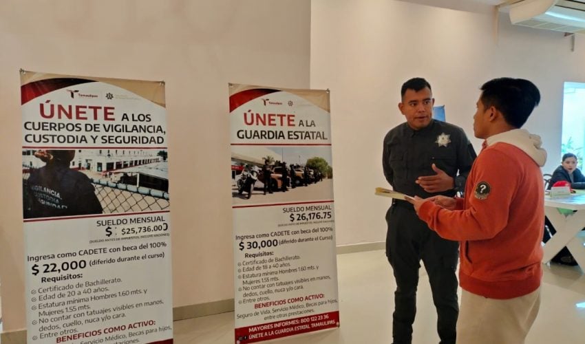 Entidades vecinas de Tamaulipas muestran interés por pertenecer a Guardia Estatal