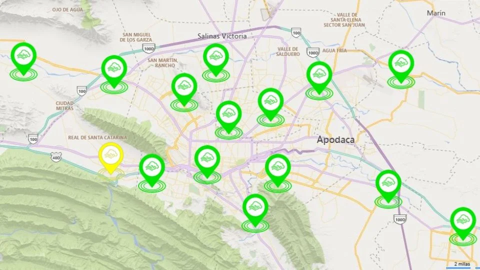 Zona Metropolitana presenta buena calidad del aire
