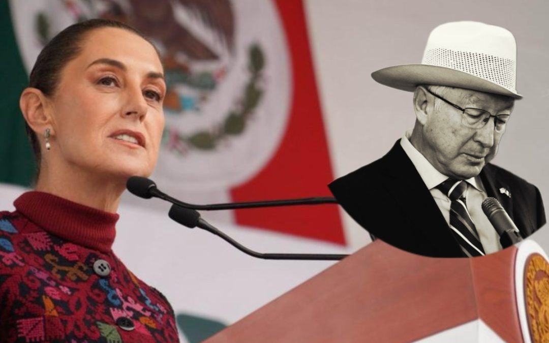Sheinbaum recuerda ‘desencuentros’ con Ken Salazar en su último día como embajador