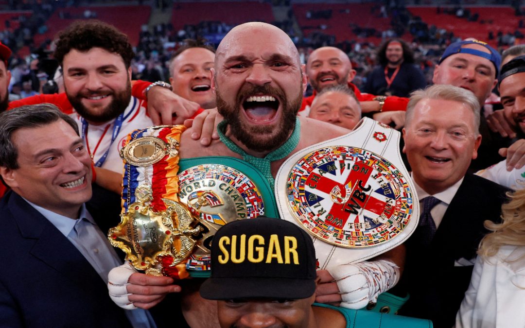 Cuelga los guantes el británico Tyson Fury