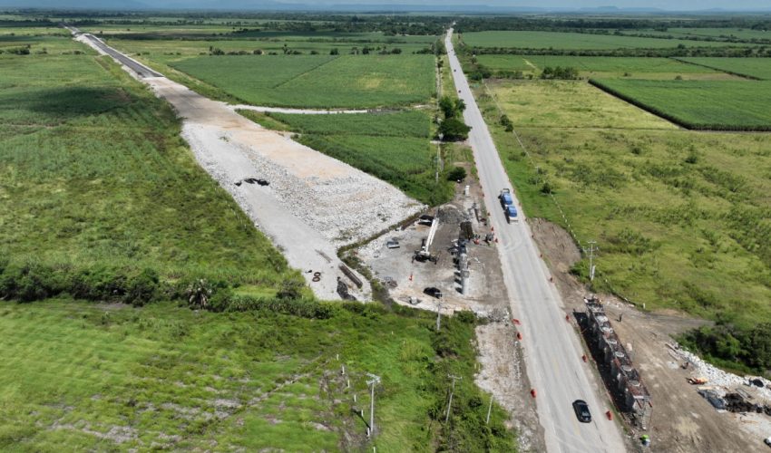 Registra carretera Mante-Ocampo- Tula un 70 % de avance