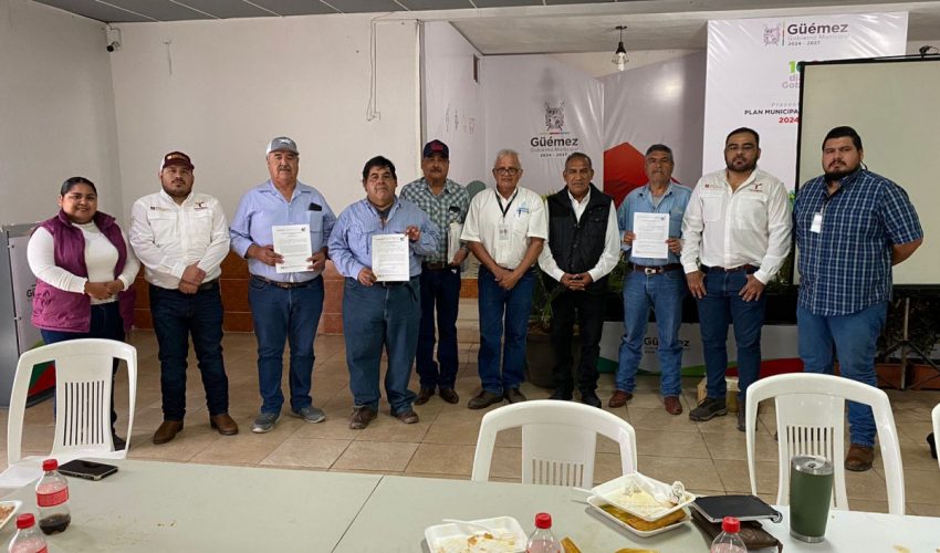 Realiza Secretaría de Recursos Hidráulicos jornadas de difusión sobre el Acuerdo Nacional por el Derecho al Agua en Güémez y Padilla