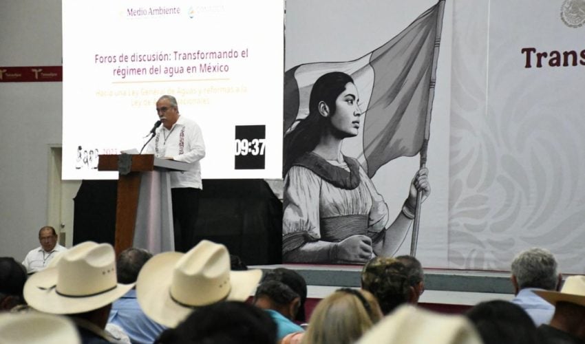 Participa Desarrollo Rural en el foro “Transformando el Régimen de Agua en México”