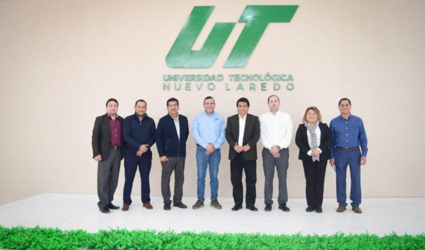 Recibe Universidad Tecnológica de Nuevo Laredo tren de fuerza motriz como donación de la Asociación de Transportistas de Carga