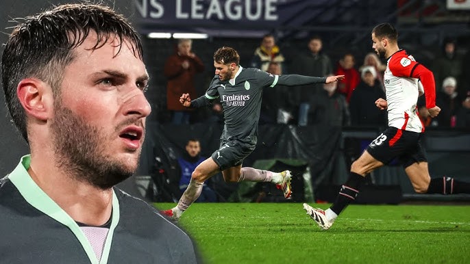 Discreta actuación de Chaquito en derrota del Milan ante Feyenoord