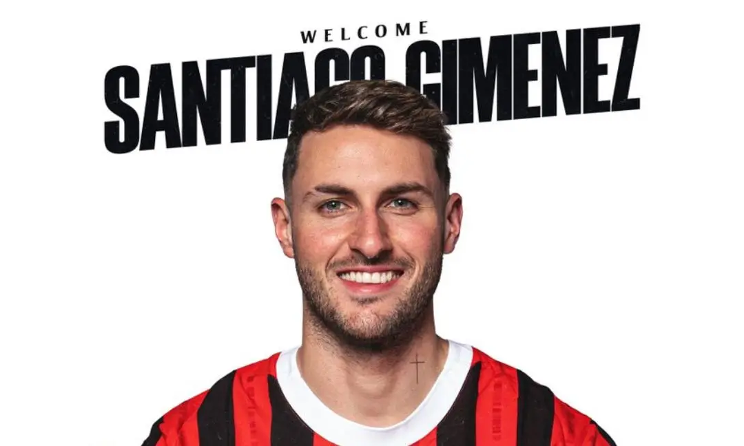 Santiago Gimenez se convierte en el nuevo delantero del AC Milan