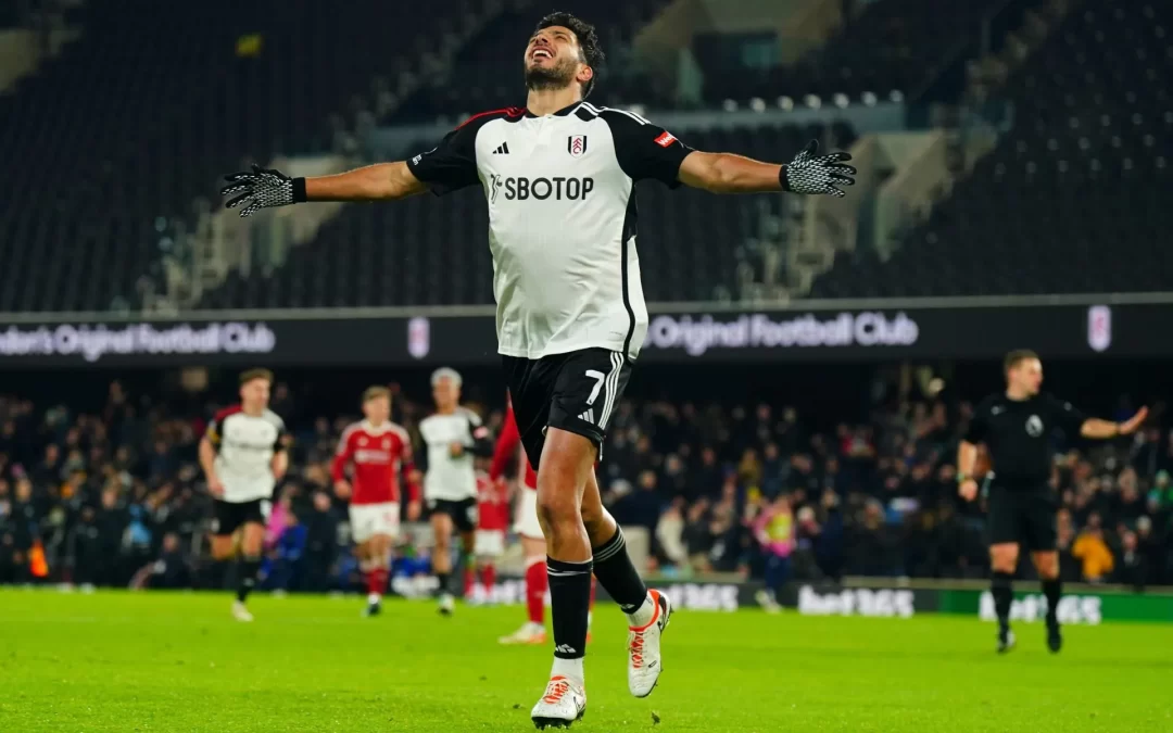 Raúl Jiménez marcó su noveno gol de la temporada en Premier