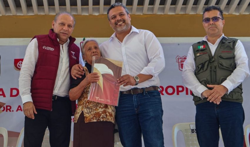 Entrega de escrituras de ITAVU, transforma vidas de familias tamaulipecas