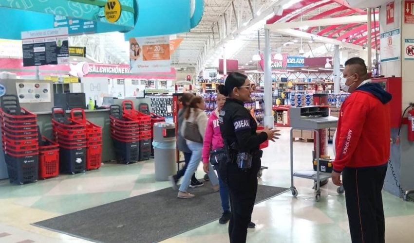 Realiza Guardia Estatal Operativo «Comercio Seguro» en Matamoros