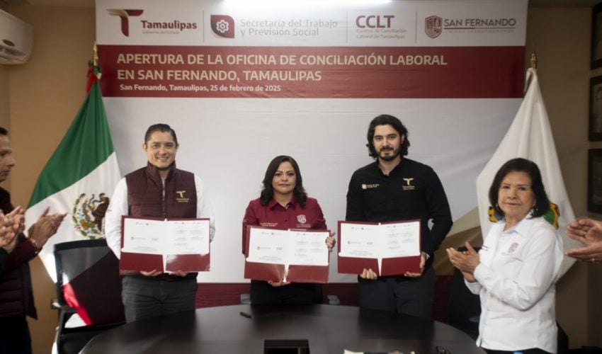 Inauguran en San Fernando primera Oficina de Conciliación Laboral
